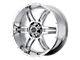 American Racing AR890 Chrome Wheel; 17x8 (05-09 Mustang GT, V6)