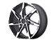 American Racing AR900 Satin Black Machined Wheel; 18x7.5 (05-09 Mustang GT, V6)