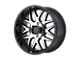 American Racing AR910 Gloss Black Machined Wheel; 18x9 (05-09 Mustang)