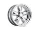 American Racing Classic 200S Polished Wheel; 17x9.5 (05-09 Mustang GT, V6)