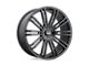 American Racing D2 Gloss Black Wheel; 20x8.5 (05-09 Mustang)