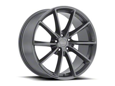 American Racing Fast Back Anthracite with Machined Face Wheel; 18x9 (05-09 Mustang)