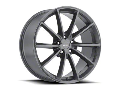 American Racing Fast Back Anthracite with Machined Face Wheel; 20x9 (05-09 Mustang)