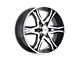 American Racing Mainline Gloss Black Machined Wheel; 20x8.5 (05-09 Mustang)