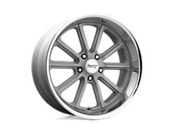 American Racing Rodder Vintage Silver with Diamond Cut Lip Wheel; 20x9.5 (05-09 Mustang)