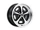 American Racing VN501 Gloss Black Machined Wheel; 17x8 (05-09 Mustang GT, V6)