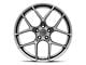 American Racing Crossfire Graphite Wheel; Rear Only; 20x10.5 (06-10 RWD Charger)