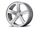American Racing Hot Lap Satin Gray Milled Wheel; 18x8 (06-10 RWD Charger)