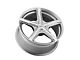 American Racing Trigger Silver Machined Wheel; 18x8 (06-10 RWD Charger)