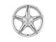 American Racing Trigger Silver Machined Wheel; 18x8 (06-10 RWD Charger)