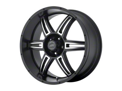 American Racing AR890 Satin Black Machined Wheel; 18x8; 35mm Offset (10-15 Camaro, Excluding ZL1)