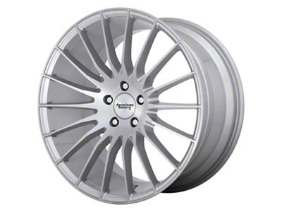 American Racing Fastlane Brushed Silver Wheel; Rear Only; 20x10 (10-15 Camaro, Excluding ZL1)