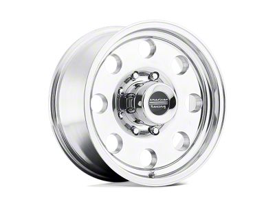 American Racing Baja Polished Wheel; 17x9 (10-14 Mustang GT w/o Performance Pack, V6)