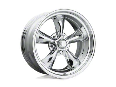 American Racing Classic Torq Thrust II PVD Chrome Wheel; 17x7 (10-14 Mustang GT w/o Performance Pack, V6)