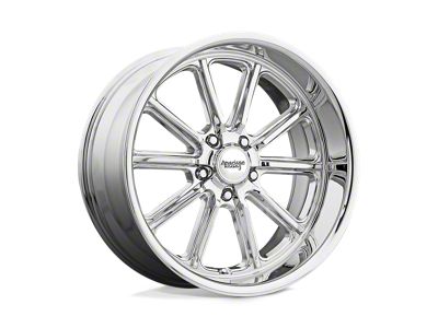 American Racing Rodder Chrome Wheel; 17x7 (10-14 Mustang GT w/o Performance Pack, V6)