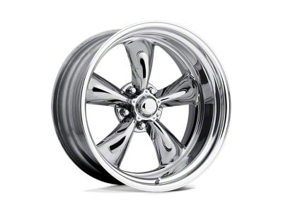 American Racing Torq Thrust II Custom Polished Wheel; 17x8; -18mm Offset (10-14 Mustang GT w/o Performance Pack, V6)