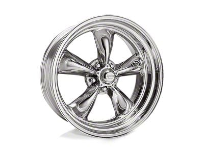 American Racing Torq Thrust II Polished Wheel; 17x8 (10-14 Mustang GT w/o Performance Pack, V6)