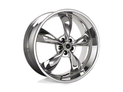 American Racing Torq Thrust M Chrome Wheel; 18x8; 0mm Offset (10-14 Mustang GT w/o Performance Pack, V6)