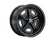 American Racing VN501 Satin Black Wheel; 17x7 (10-14 Mustang GT w/o Performance Pack, V6)