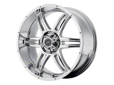 American Racing AR890 Chrome Wheel; 17x8 (15-23 Mustang GT w/o Performance Pack, , V6)