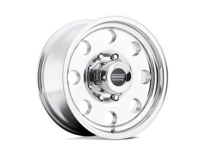 American Racing Baja Polished Wheel; 17x9; -12mm Offset (15-23 Mustang GT w/o Performance Pack, , V6)