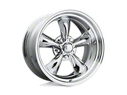 American Racing Torq Thrust II Chrome Wheel; 18x9; 0mm Offset (15-23 Mustang GT, EcoBoost, V6)