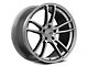 American Racing Mach Five Graphite Wheel; Rear Only; 19x11 (2024 Mustang)