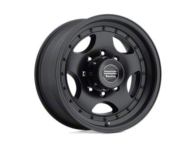 American Racing AR23 Satin Black Wheel; 15x7 (93-02 Camaro)