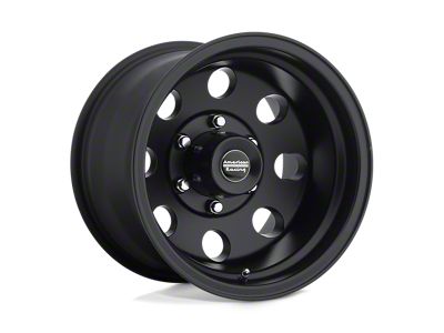 American Racing Baja Satin Black Wheel; 15x7 (93-02 Camaro)