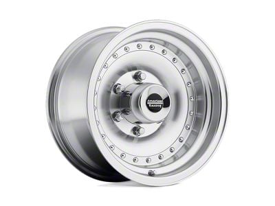 American Racing Outlaw I Machined Wheel; Rear Only; 15x10; -38mm Offset (93-02 Camaro)