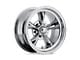 American Racing Torq Thrust D Chrome Wheel; Rear Only; 15x10 (93-02 Camaro)