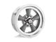 American Racing Torq Thrust D Gray with Machined Lip Wheel; 16x8 (93-02 Camaro)