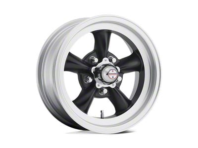 American Racing Torq Thrust D Satin Black with Machined Lip Wheel; 15x4.5 (93-02 Camaro)