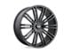 American Racing D2 Gloss Black Wheel; 20x8.5 (94-98 Mustang)