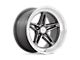 American Racing Groove Anthracite with Diamond Cut Lip Wheel; 18x7 (94-98 Mustang)