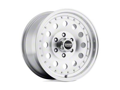 American Racing Outlaw II Machined Wheel; Rear Only; 15x10 (94-98 Mustang)