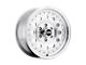 American Racing Outlaw II Machined Wheel; Rear Only; 15x10 (94-98 Mustang)