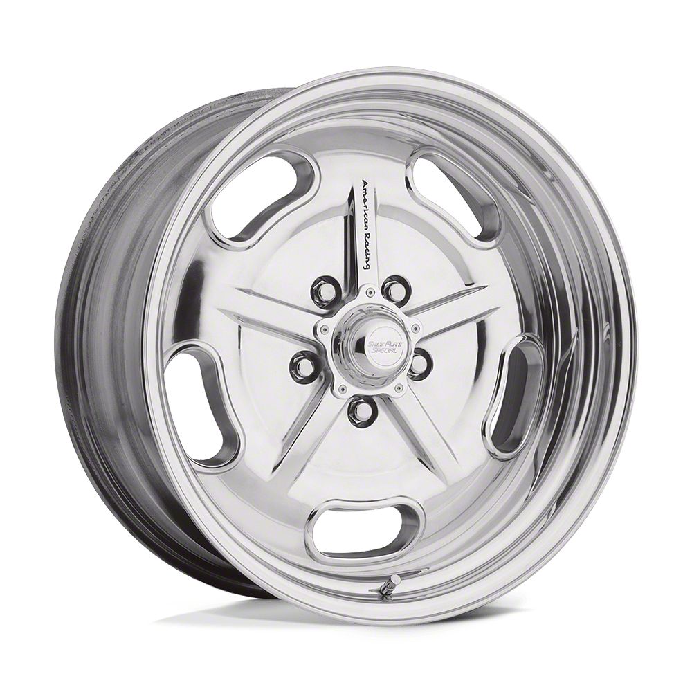 American Racing Mustang Salt Flat Special Polished Wheel; 17x8 ...