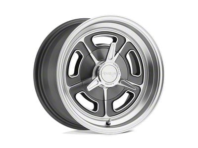 American Racing VN502 Mag Gray Machined Wheel; 15x8 (94-98 Mustang)