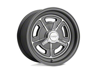 American Racing VN502 Mag Gray Wheel; Rear Only; 15x10 (94-98 Mustang)