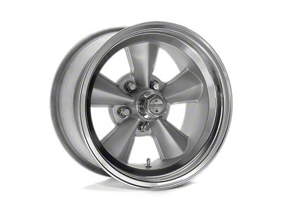 American Racing VNT70R Gunmetal with Polished Lip Wheel; 17x9 (94-98 Mustang)