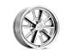 American Racing Shelby Cobra Polished Wheel; Rear Only; 18x11; -50mm Offset (99-04 Mustang)