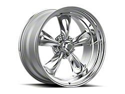 American Racing Torq Thrust II Polished Wheel; 16x7; 0mm Offset (99-04 Mustang GT, V6)