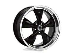 American Racing Torq Thrust M Gloss Black with Machined Lip Wheel; 18x8 (99-04 Mustang)