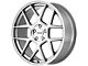 American Racing Apex Gun Metal Machined Face Wheel; Rear Only; 20x10; 40mm Offset (16-24 Camaro, Excluding ZL1)