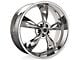 American Racing Torq Thrust M Chrome Wheel; Rear Only; 20x10; 34mm Offset (16-24 Camaro, Excluding ZL1)