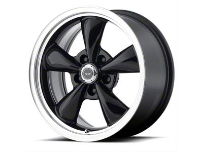 American Racing TORQ THRUST M Gloss Black Machined Lip Wheel; 20x8.5; 32mm Offset (16-24 Camaro)