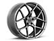 American Racing Crossfire Graphite Wheel; Rear Only; 20x10.5 (08-23 RWD Challenger, Excluding Widebody)