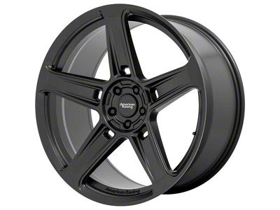 American Racing HELLION Satin Black Wheel; Rear Only; 22x10.5 (11-23 RWD Charger)