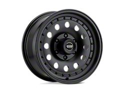 American Racing Outlaw II Satin Black Wheel; 14x7 (79-93 Mustang, Excluding Cobra)